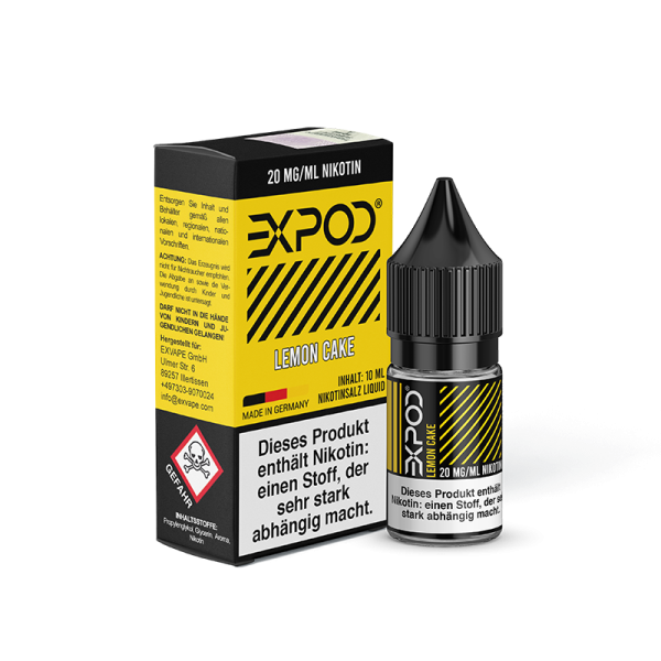 Lemon Cake Nikotinsalz Liquid Expod