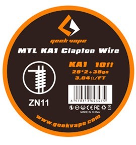 GeekVape - Kanthal A1 MTL Clapton - Wickeldraht