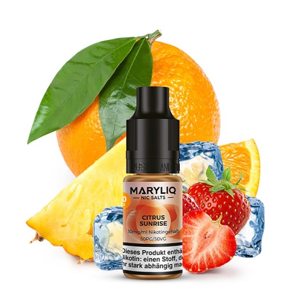 MARYLIQ Citrus Sunshine Liquid Nikotinsalz Lost Mary