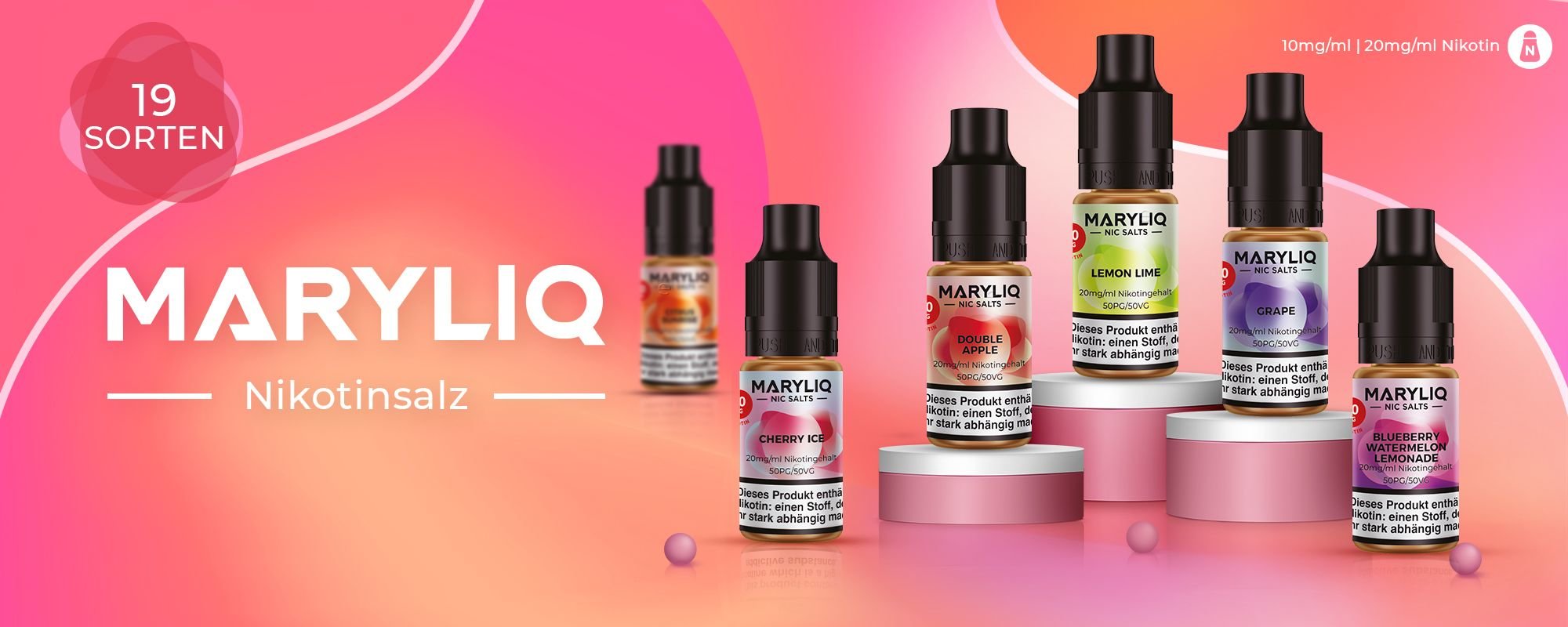 Maryliq Liquid Nikotinsalz