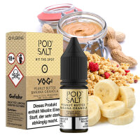 Pod Salt Liquid Peanut Butter Banana Granola Nikotinsalz