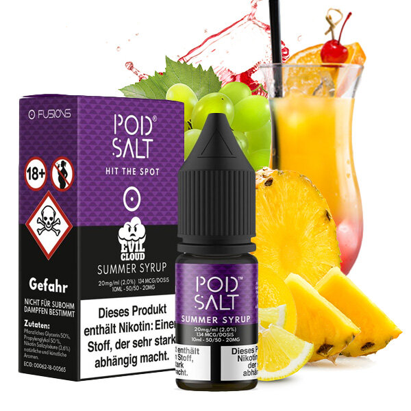 Pod Salt Liquid Summer Syrup Nikotinsalz