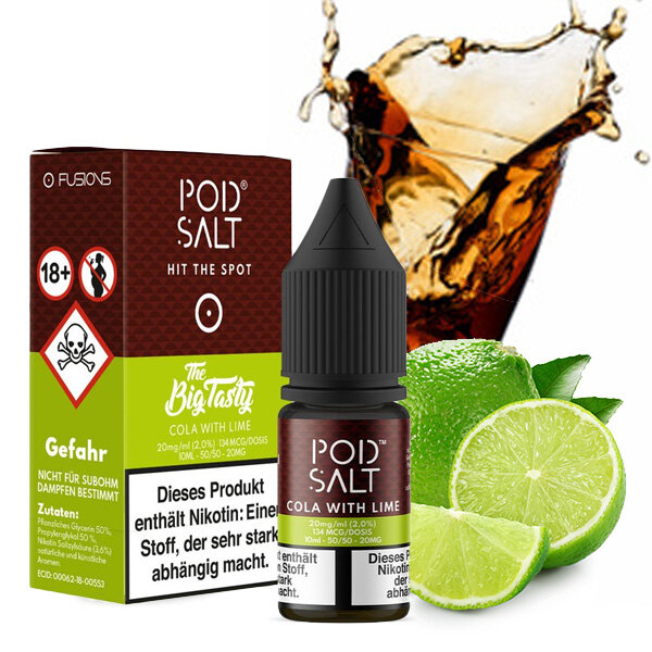 Pod Salt Liquid Cola with Lime Nikotinsalz