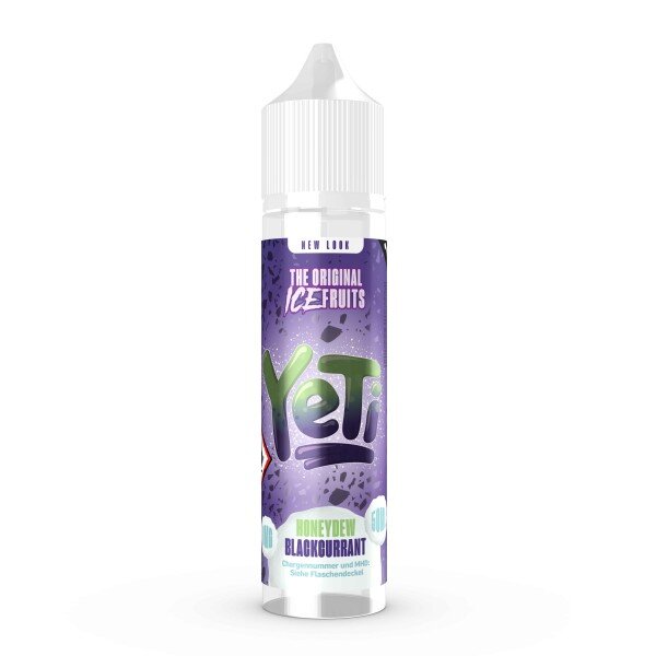 Yeti Liquid Honeydew Blackcurrant Shortfill