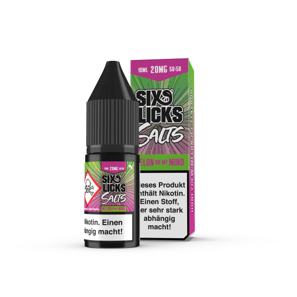 Six Licks Liquid Melon on my Mind Nikotinsalz