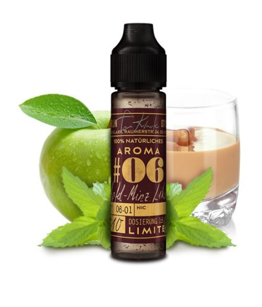 Apfel-Minz Likör No.06 natürliches Winter Aroma Tom Klarks