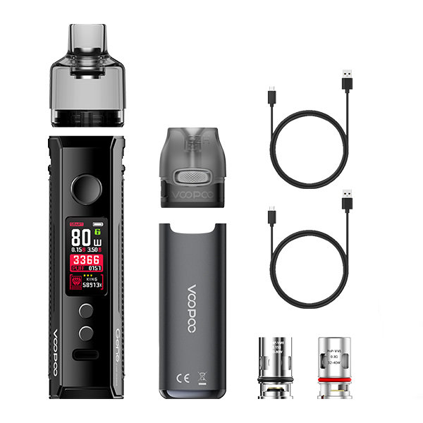 elfbar elfa master akku eZigarette, Box Mod, Akkuträger, VOOPOO, Drag X2, 80 Watt, 18650 |  EZigaretten - eLiquid - Shop main image 0