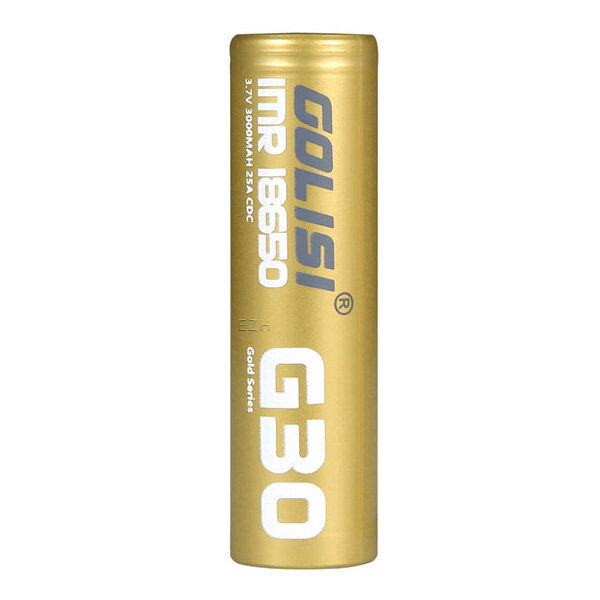 Golisi G30 18650 Akkuzelle 30A 3000mAh