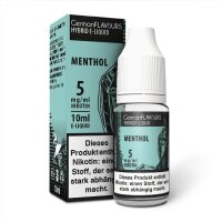 GermanFlavours Hybrid Liquid Menthol Nikotinsalz 10ml