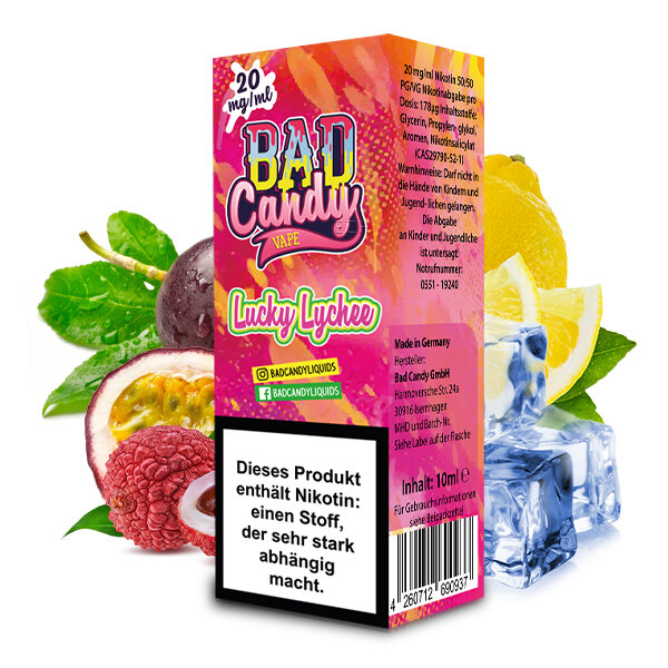 Bad Candy Liquid Lucky Lychee Nikotinsalz