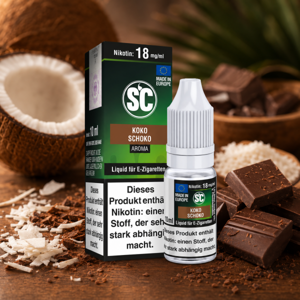 Kokos Schokolade Liquid 10ml SC Liquid