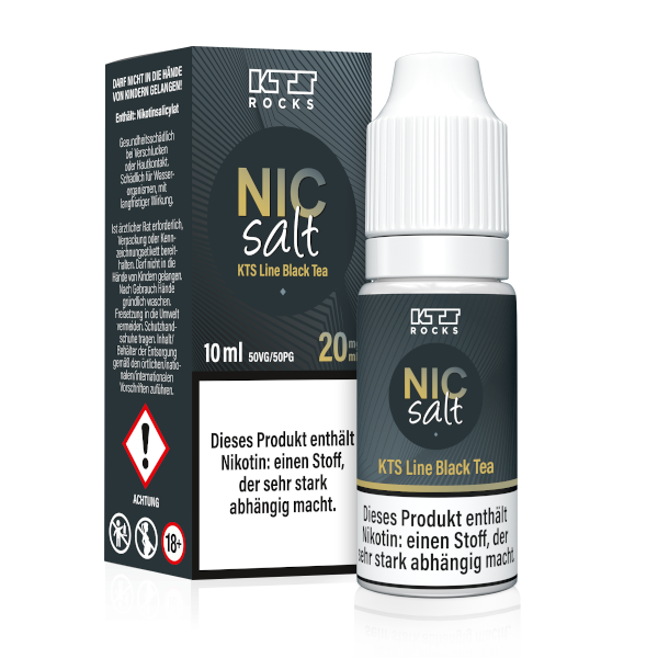 Black Tea Nikotinsalz Liquid KTS