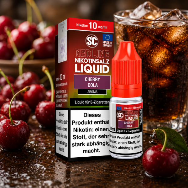 Cherry Cola Nikotinsalz Liquid SC Red Line