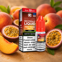 Peach Passionfruit Nikotinsalz Liquid SC Red Line