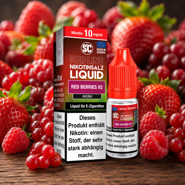 Red Berries Nikotinsalz Liquid SC Red Line