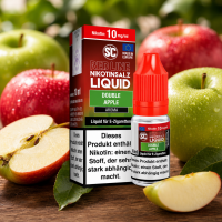 Double Apple Nikotinsalz Liquid SC Red Line