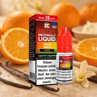 Orange Vanilla Nikotinsalz Liquid SC Red Line
