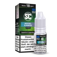 Menthol-Blaubeere Liquid 10ml SC Liquid