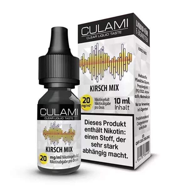 Kirschmix Nikotinsalz Liquid Culami