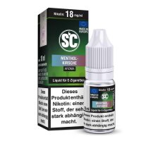 Menthol-Kirsche Liquid 10ml SC Liquid