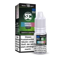 Menthol-Himbeere Liquid 10ml SC Liquid