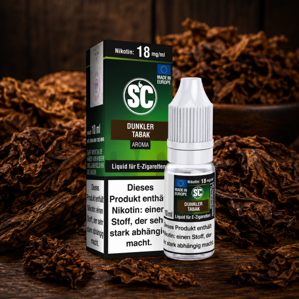 Dunkler Tabak Liquid 10ml SC Liquid