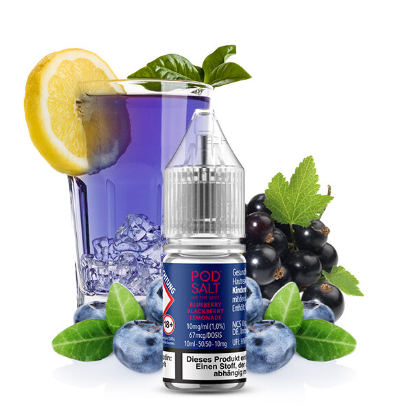 Pod Salt Xtra Liquid Blueberry Blackberry Lemonade Nikotinsalz