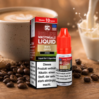 White Coffee Nikotinsalz Liquid SC Red Line
