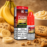Banana Swirl Cookie Nikotinsalz Liquid SC Red Line