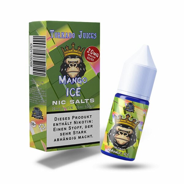 Mango Ice Liquid Tornado Juice Nikotinsalz