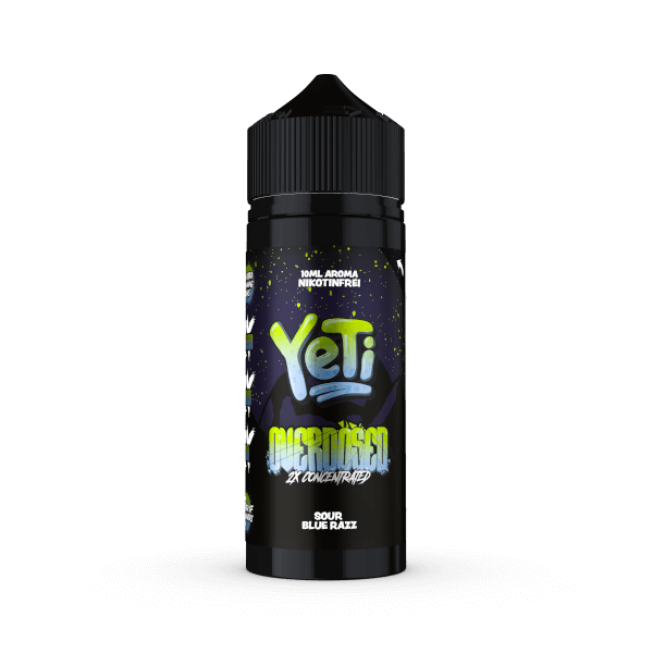 Sour Blue Razz Longfill Aroma Yeti Overdosed