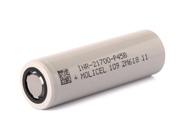 Molicel - INR21700-P45B- 45A - 4500mAh Akku