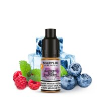 MARYLIQ Blueberry Sour Raspberry Liquid Nikotinsalz Lost...