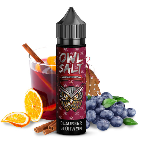Blaubeer Glühwein Weihnachtsedition Aroma OWL Salt