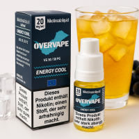 Energy Cool Nikotinsalz Liquid Overvape