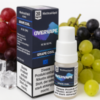 Grape Cool Nikotinsalz Liquid Overvape