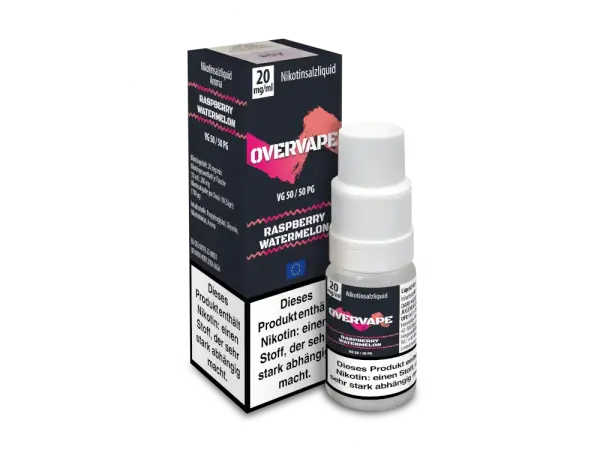 Raspberry Watermelon Nikotinsalz Liquid Overvape