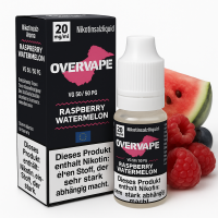 Raspberry Watermelon Nikotinsalz Liquid Overvape