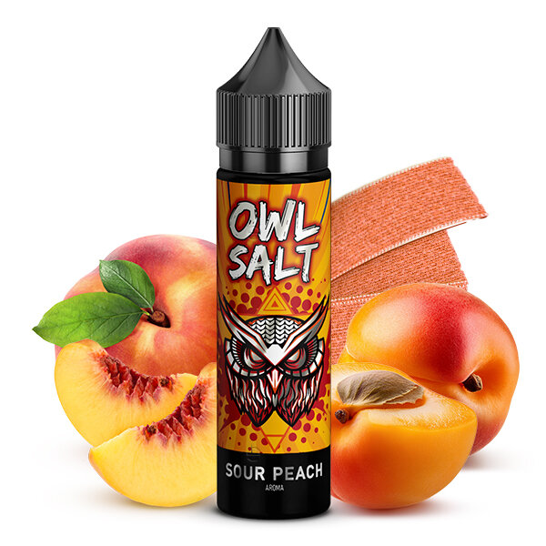 Sour Peach Aroma OWL Salt