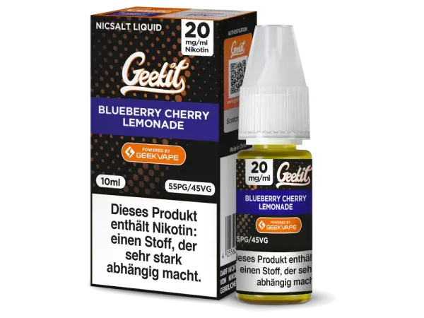 Geekit Blueberry Cherry Lemonade Liquid Nikotinsalz Geekvape