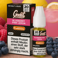 Geekit Blueberry Pink Lemon Liquid Nikotinsalz Geekvape