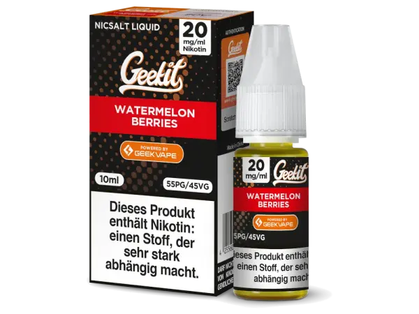 Geekit Watermelon Berries Liquid Nikotinsalz Geekvape
