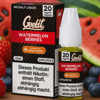 Geekit Watermelon Berries Liquid Nikotinsalz Geekvape