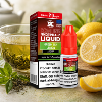 Green Tea Lemon Nikotinsalz Liquid SC Red Line
