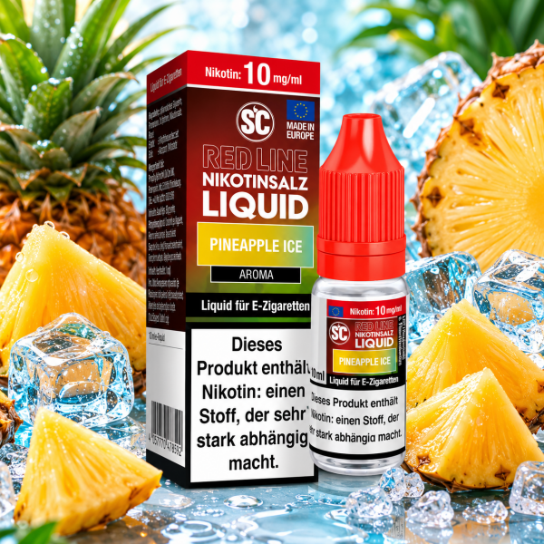 Pineapple Ice Nikotinsalz Liquid SC Red Line