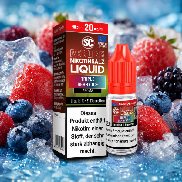 Triple Berry Ice Nikotinsalz Liquid SC Red Line