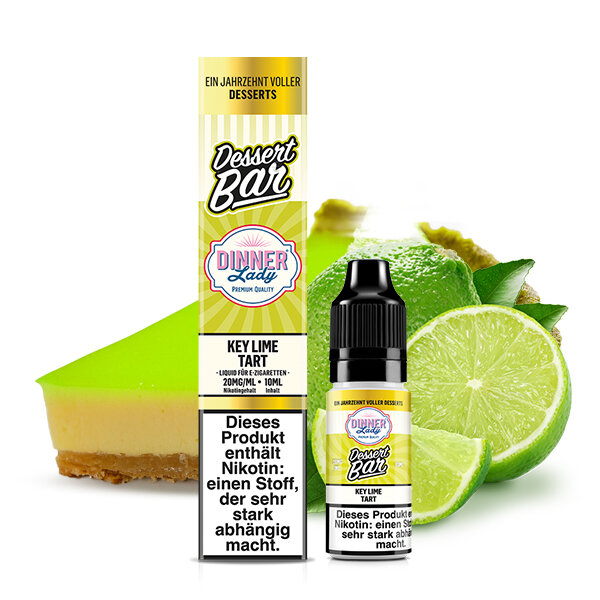 Key Lime Tart Nikotinsalz Liquid Dinner Lady