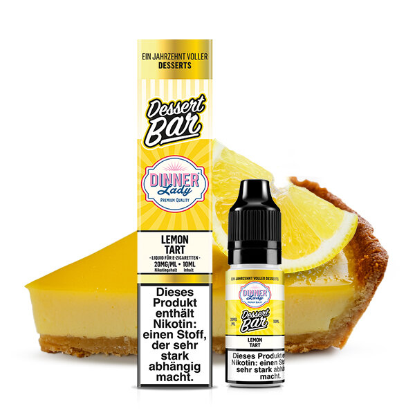 Lemon Tart Nikotinsalz Liquid Dinner Lady