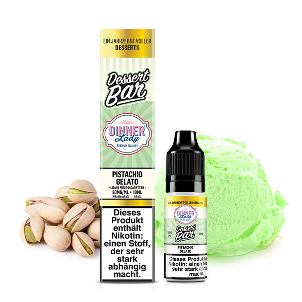 Pistachio Gelato  Cremiges Eis-Dessert mit feiner Pistazien