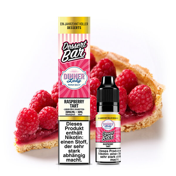 Raspberry Tart Nikotinsalz Liquid Dinner Lady
